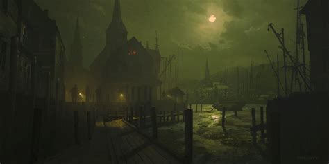 Richard Wright - Illustration & Concept Art - Innsmouth