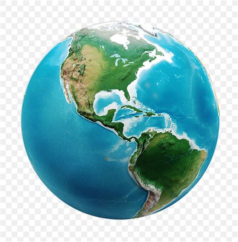 World Map Globe 3D Model