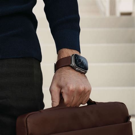 Leather Apple Watch Ultra & Ultra 2 Band - SANDMARC