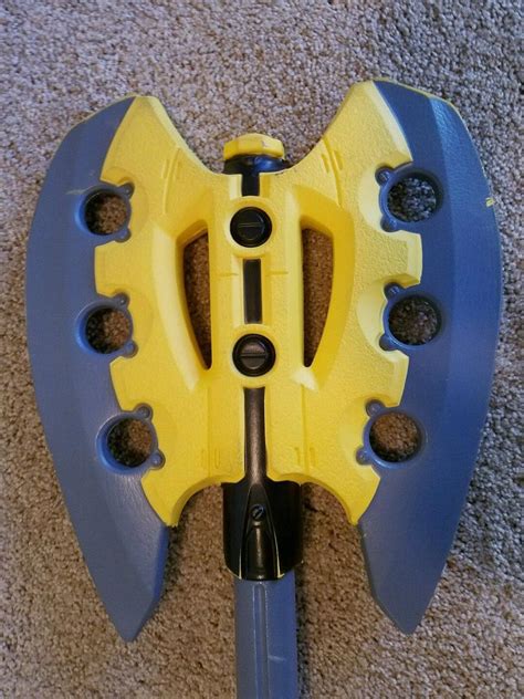 Nerf N-Force WARLOCK BATTLE AXE 30" Foam Weapon - Cosplay, LARP - FREE ...