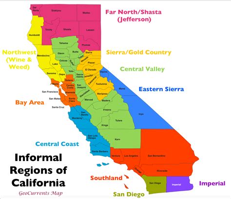 Map Of Contra Costa County Ca The Regionalization Of California Part - La Costa California Map ...