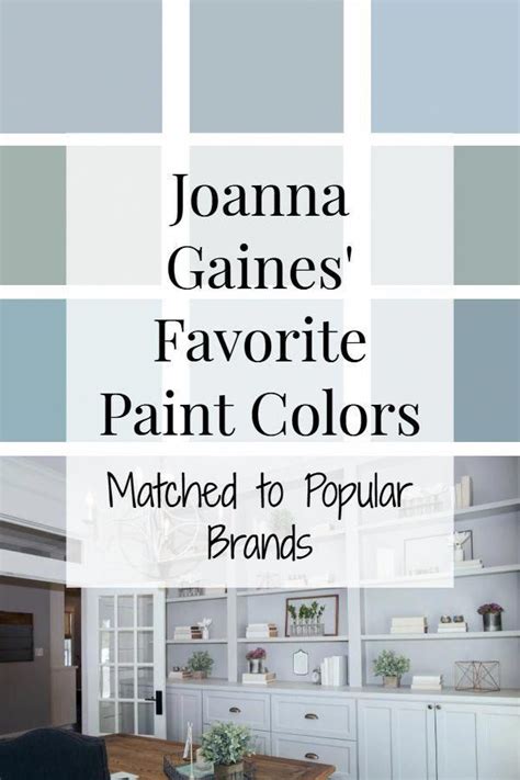 The best of magnolia homes - interior paint ideas matched to popular brands like … | Fixer upper ...