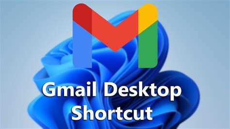 How To Create a Gmail Desktop Shortcut In Windows 11 - YouTube