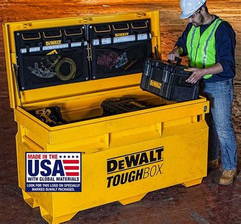 New Dewalt ToughBox Jobsite Tool Boxes (Made in USA)