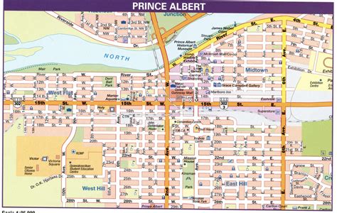 Map Of Prince Albert Saskatchewan - Printable Maps Online