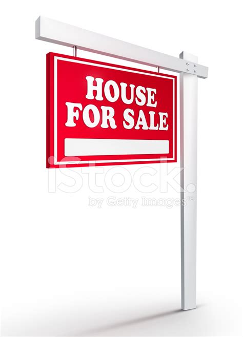 Real Estate Sign –House For Sale Stock Photo | Royalty-Free | FreeImages
