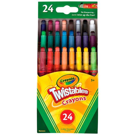 Crayola Fun Effects Twistable Crayons 24 Piece Set | ubicaciondepersonas.cdmx.gob.mx