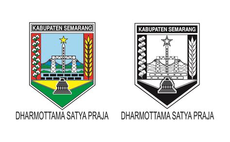 Desain Vector Download Logo Kab Semarang Corel Draw - Riset