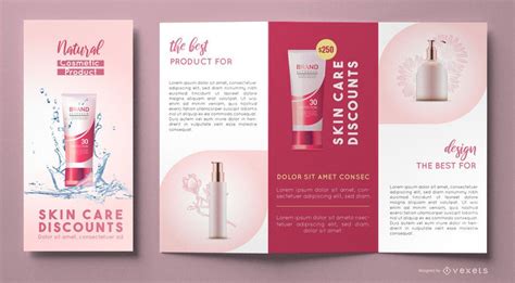 Brosure Design, Graphic Design Tools, Ppt Template Design, Brochure Template, Skincare Logo ...