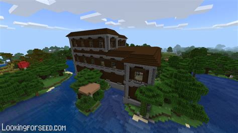 Woodland Mansion Seeds for Minecraft Bedrock | Lookingforseed.com