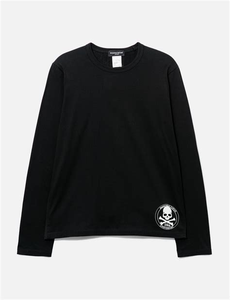 Mastermind Japan - MASTERMIND JAPAN LOGO LONG SLEEVES T-SHIRT | HBX - Globally Curated Fashion ...