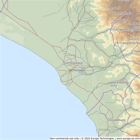 Map of Chiclayo, Peru | Global 1000 Atlas