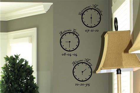 Clocks Wall Decals