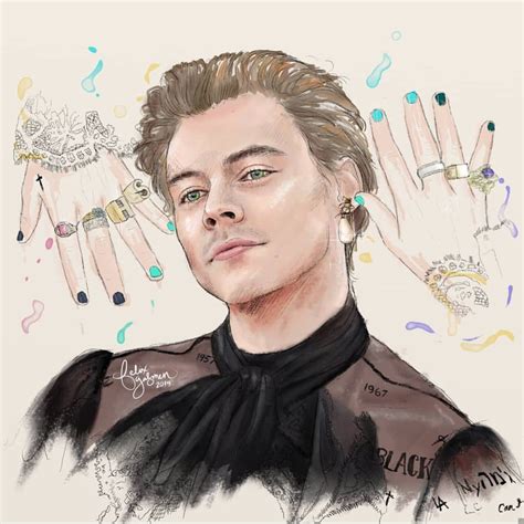 Pin by Harry on Harry Styles /One Direction ♕Fan Art. | Harry styles ...