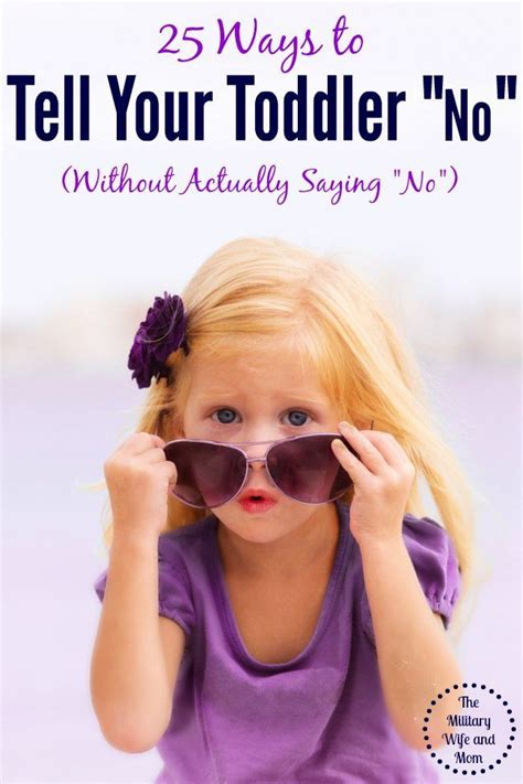 How to Say "No" to a Toddler (Without Actually Saying "No") | Parenting ...