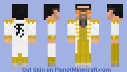 Admiral Kizaru from One piece! Minecraft Skin