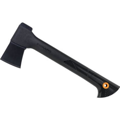 Fiskars Hatchet & Sheath - Black/Orange, 14 in - Harris Teeter