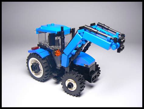 NewHolland13 | Lego tractor, Lego truck, Lego city truck