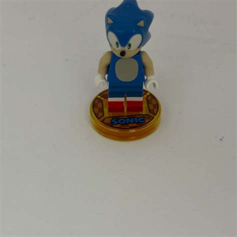 Lego Dimensions Sonic The Hedgehog Minifigure 71244(b22)(s)