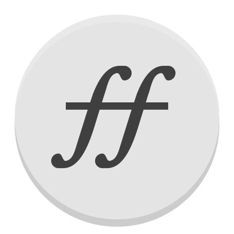 Fontforge - Social media dan logos Icons