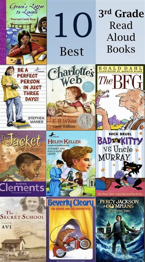 10 Best Read Alouds for 3rd Grade | 3rd grade books, Third grade books ...