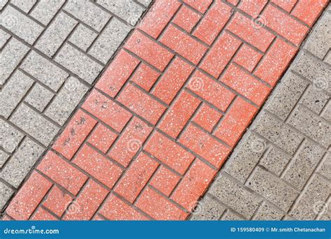 Footpath Floor Tiles Walkway Pattern Stock Image - Image of surface ...