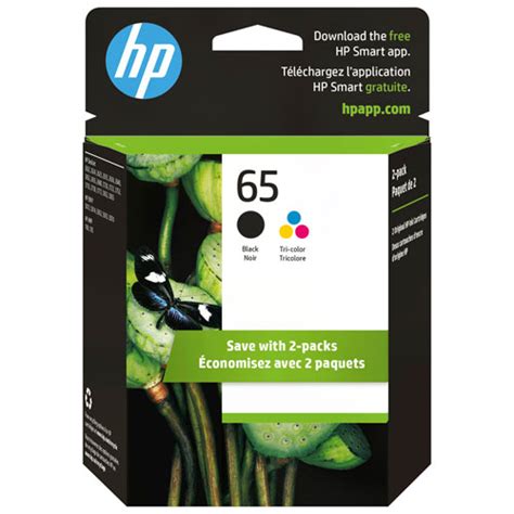 HP 65 Colour/Black Ink Cartridge 2 Pack | Best Buy Canada