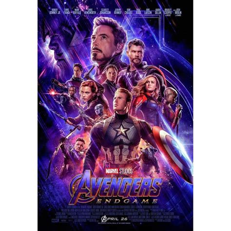 โปสเตอร์หนัง Avengers endgame | Shopee Thailand