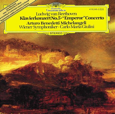 Michelangeli, Beethoven, Giulini, Vienna Symphony Orchestra - Beethoven: Piano Concerto No. 5 ...