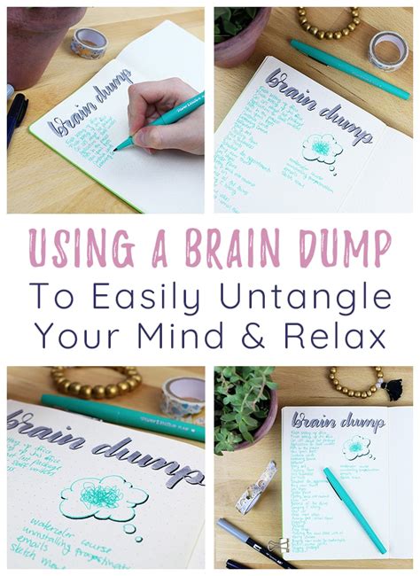 How to Untangle Your Mind with a Brain Dump