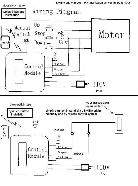 Wiring Diagram For Genie Garage Door Opener