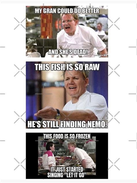 "Gordon Ramsay meme" Art Print for Sale by artistdotcom | Redbubble