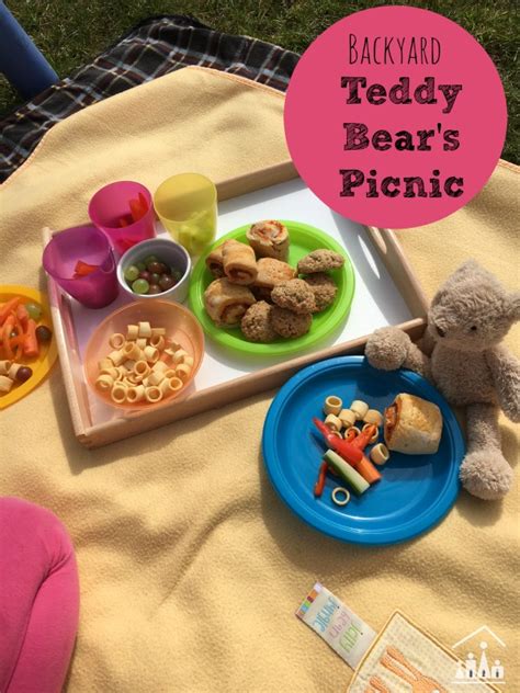 Backyard Teddy Bear's Picnic - Crafty Kids at Home