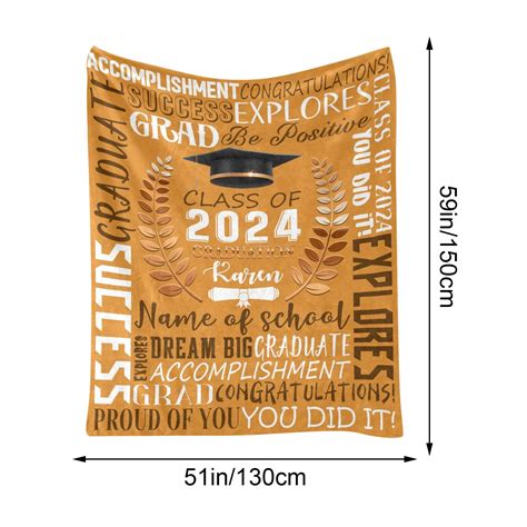 graduation gifts for her,Graduation Gifts Blanket 2024 High School/College Graduation ...