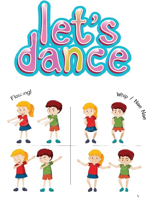 Children With Different Dance Move Logo Colourful Children Vector, Logo, Colourful, Children PNG ...