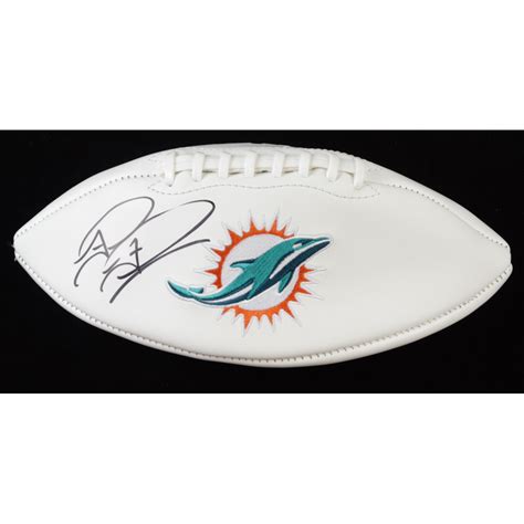 Tua Tagovailoa Signed Dolphins Logo Football (JSA) | Pristine Auction