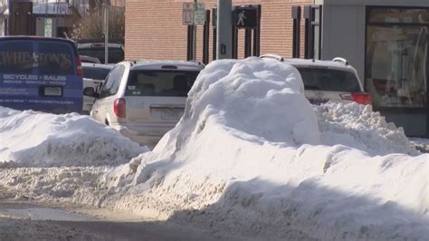 Back-to-back snowstorms delay snow berm removal in Kalispell | KECI