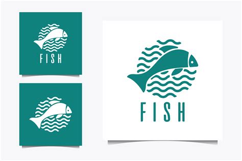 Fish Logo Design with Flat Style Graphic Graphic by Bayu_PJ · Creative ...