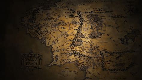 Lord Of The Rings Map Wallpapers - Wallpaper Cave