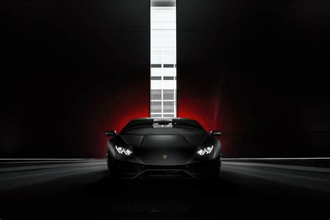 Black Lamborghini Huracan Performante Wallpaper - Design Corral