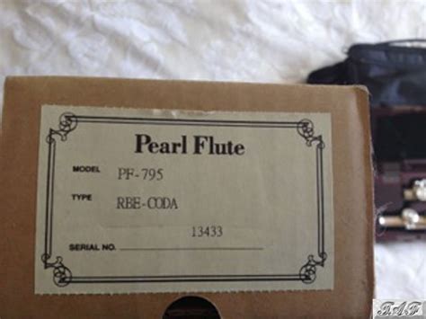 Pearl Flute 795 RBE Coda Elegante - Item MI-100621 for sale on SellMyFlute