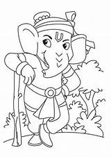 Coloring Pages  Free Printable Ganesha Sheet For Kids sketch template