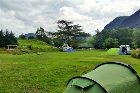 Syke Farm Camping Site Buttermere: Lake District Campsite