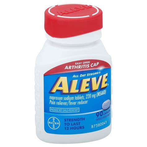 Aleve Pain Reliever Caplets - Easy Open Arthritis Cap - Shop Pain relievers at H-E-B