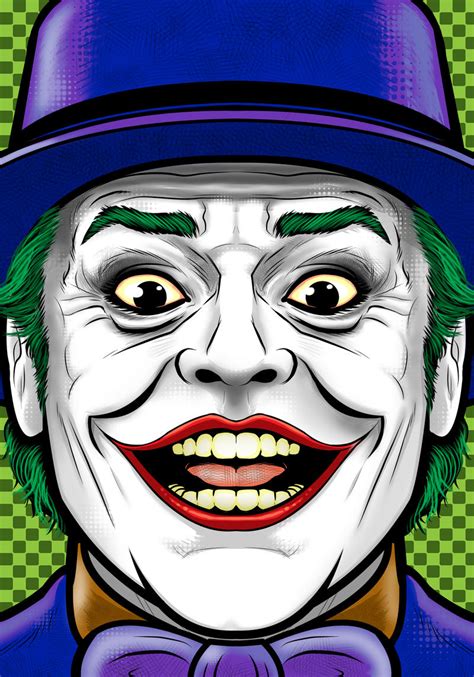 Jack Nicholson Joker by Thuddleston on DeviantArt