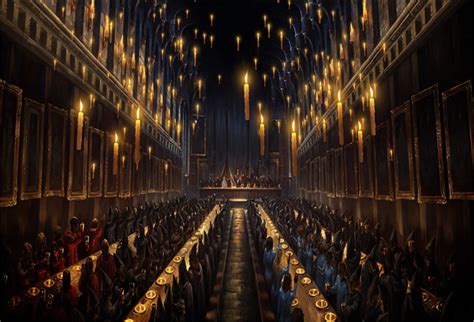 Harry Potter Hogwarts Dining Hall Candles Church Backdrop for Photography Picture 7x5ft Seamless ...