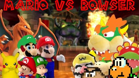 Mario vs. Bowser (Anime Battle) - YouTube