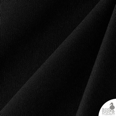 Canvas Fabric By The Yard | #10/60" Wide Duck Cloth | Black