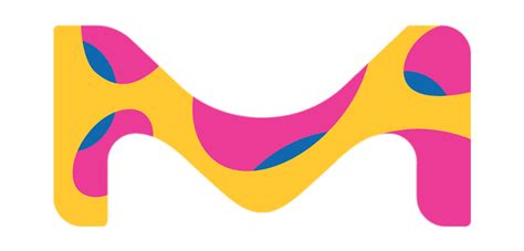 Merck KGaA Logo M Yellow and Pink transparent PNG - StickPNG