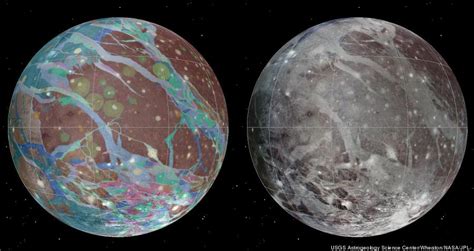 First Map of Jupiter's Giant Moon Ganymede Unveiled (PHOTOS, VIDEO ...